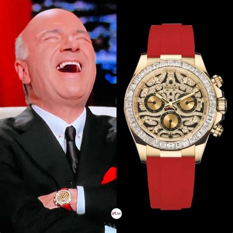 kevin o leary rolex watch with world map|kevin o'leary watch price.